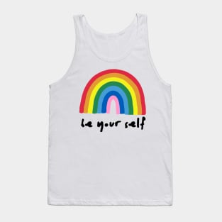 be your self Tank Top